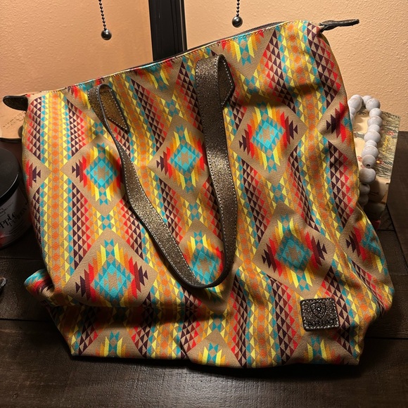 Ariat Southwestern Tote bag - Picture 4 of 9